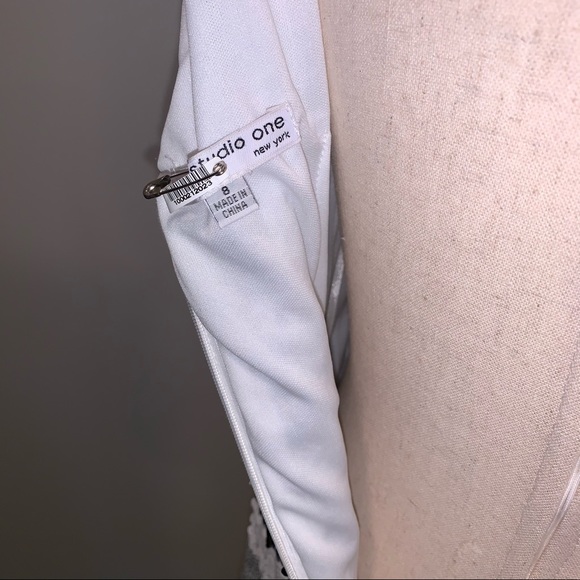 💍 Studio One Beaded Cocktail Midi Dress - Picture 9 of 10